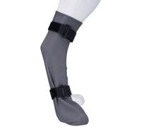 Trixie 19432 Protective Silicone Sock M: 8 cm/35 cm, Grey | Fits front and rear paws - reliably keeps wounds and dressings dry and clean in everyday life