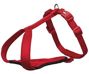 Trixie 1998803 Premium Y-Harness, L-XL, 80-95 cm/25 mm, Red