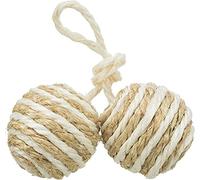 TRIXIE 2 balls on a rope, sisal
