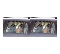 Trixie 2-Pack Valveation Lattice for Cars, 30 x 110 cm, Black, Dog Car Lattice