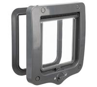 Trixie 2-Way Cat Flap Gray 20X22Cm | Quiet & Weatherproof