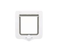 TRIXIE 2-Way Cat Flap, White, 390 g