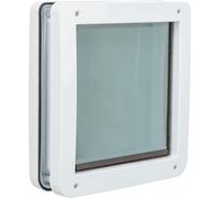 Trixie 2-Way Dog Flap, 39 x 45 cm, White
