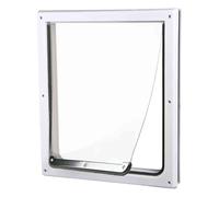 Trixie 2-Way Dog Flap, 39 x 45 cm, White
