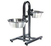 Trixie 2497 Dog Bowl Stand With Separate Height Adjustment 2 x 2.8 L / ø 24 cm