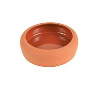 Trixie 250ml Rounded Rim Ceramic Bowl Terracotta
