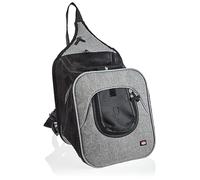 Trixie Black and Grey Front Carrier Savina for Cats - 30 × 33 × 26 cm