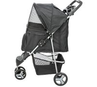 TRIXIE 28958 - Pushchair, Dimensions: 47 x 100 x 80 cm, Black
