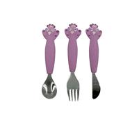 Trixie - 3-Piece Silicone Cutlery Set Mrs Peacock