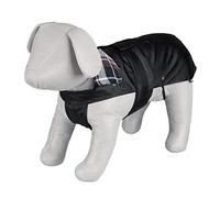 Trixie Dog Coat Paris - Nylon, Adjustable, Detachable Layer, Water-Repellent, 33 cm, Black