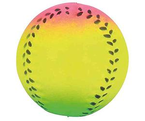 Trixie 3458 Neon Balls, Soft Rubber, 7 cm, 15 Pieces