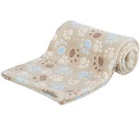 Trixie 37202 Laslo Fleece Blanket, 100 x 70 cm, Beige