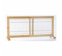 Trixie 3944 Birch Wood Dog Barrier Safety Gate 65x108x50 Varnished Puppy Protect