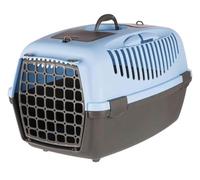 Trixie Transport Capri Box Dark Grey/Pastel Blue - 40x38x61 cm
