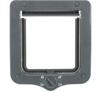 Trixie 4-Way Cat Flap, Grey, 490 g