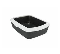 Trixie Classic Litter Tray for Cats Dark Grey/White - 37x15x47cm