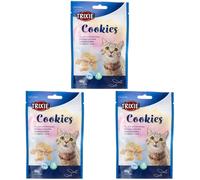 Trixie 42743 Cookies with Salmon and Catnip 50 g (Pack of 3)