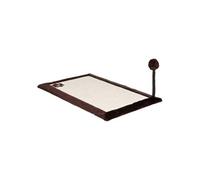 Trixie Brown/Cream Sisal & Plush Cat Scratching Mat Mountable 70x45cm Eva Layer