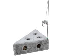 Trixie 4505 Cat's Cheese with Dangling Toy and 3 Play Balls 36 x 8 x 26 cm / 26 cm