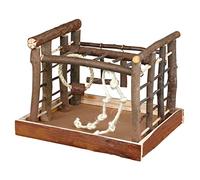 Trixie Bird Bark Wood Playground Toy - 35 x 29 x 25 cm
