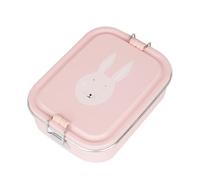 Trixie 59-217 Lunch Box, Stainless Steel, 800 milliliters, Petite, Pink | Lunch box, snack box, lunch box and bento box for nursery, crib, first day of school and primary school