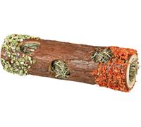 Trixie 60770 Natural Snack Tube Tunnel with Hay Filling, for Small Rodents & Ra