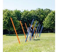 TRIXIE Agility Slalom Poles 12 pcs 115 cm Plastic 3206
