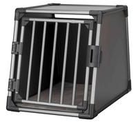 TRIXIE Aluminium Dog Transport Crate Size M-L - Sturdy Graphite