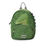 Trixie Animal Backpack for Children, Nursery Backpack, Children's Backpack, Padded Shoulder Straps with Chest Strap, Water-Repellent, 100% Recycled Cotton, Various Sizes (Mr Alligator, Large)