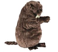 Trixie Animal Sound Plush Beaver Toy, Assorted