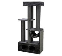 TRIXIE Antonio Cat Scratching Post with Cave & Hammock - 167 cm, Anthracite
