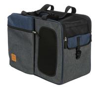 Trixie Backpack & Bag Tara 2 In 1 Gray/Blue For Dogs 25x38x50 Cm