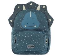 Trixie Backpack - Mr. Triceratops- School Bag Water Repellent - Backpack for Child - For Boys and Girls - Small Gym Bag - Blue