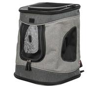 Trixie Rucksack Timon, 34 × 44 × 30 cm, schwarz/grau