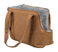 Trixie Bag Evelyn Brown/Grey For Dogs 40X30X20Cm, Padded, Short Leash