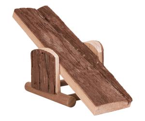 Trixie Barkwood Seesaw for Small Animals - 22 x 7 x 8 cm
