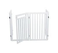 Trixie White Barrier with Door for Dogs - 81cm