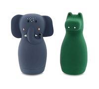 Trixie Bath Toy Squeezy Mrs Elephant & Mr Crocodile Set