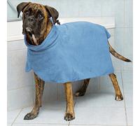 Trixie Bathrobe for Dogs Microfibre XL 75 cm Blue