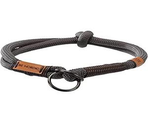 TRIXIE Be Nordic Choke, S-M: 40 cm/Ø 8 Mm, Dark Grey/Brown, Small/Medium, 0.06 kg