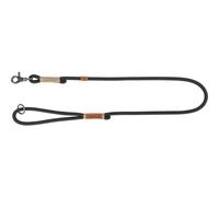 TRIXIE BE Nordic Dog Lead S-M, 1.00 m Diameter 8 mm in Black/Sand - Environmentally Friendly Dog Lead with Nordic Charm - for Small to Medium Dogs - 17205