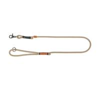 TRIXIE BE Nordic Dog Lead S-M, 1.00 m Diameter 8 mm in Sand/Black - Environmentally Friendly Dog Lead with Nordic Charm - for Small to Medium Dogs - 17204