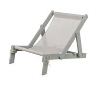 Trixie Beach Chair - Bed for Dogs & Cats - Adjustable & Foldable - Strong Edition - Grey - 33 × 37 × 51 cm