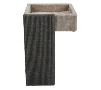 Trixie Cat Bed for Shelves with Scratching Board - 33 x 37 x 48 cm (L x W x H)