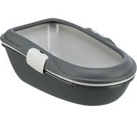 Trixie Berto Litter Tray with Seperating System for Cats Grey/Pastel Blue/Granite - 39x22x59cm
