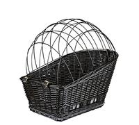 Trixie Bicycle Basket For Carrier, With Lattice, 35X49X55cm, Black