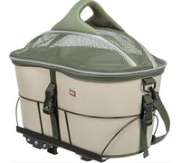 TRIXIE Bicycle Basket - Olive Green/Beige