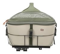 TRIXIE Bicycle Basket - Olive Green/Beige