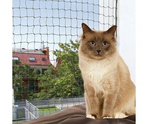 Trixie Bite Resistant Cat Net - Olive - 8 x 3 m