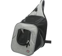 Trixie Black and Grey Front Carrier Savina for Cats - 30 × 33 × 26 cm
